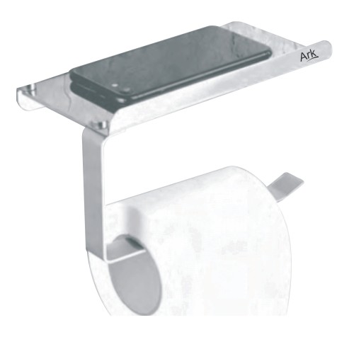 Toilet Paper Holder, SS with Mobile Stand