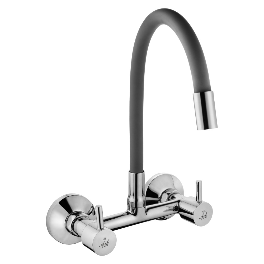 Wall Mixer Sink Swivel with Silicon Flexible Spout