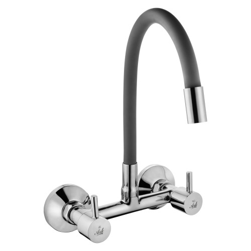Wall Mixer Sink Swivel with Silicon Flexible Spout