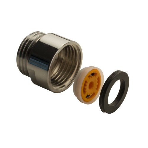 Washer Regulator for Overhead Showers, Flow Rate 9 L/min