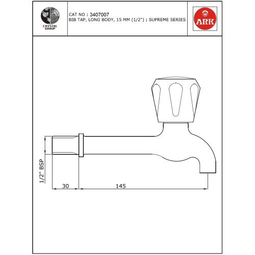 Bib Tap, Long Body