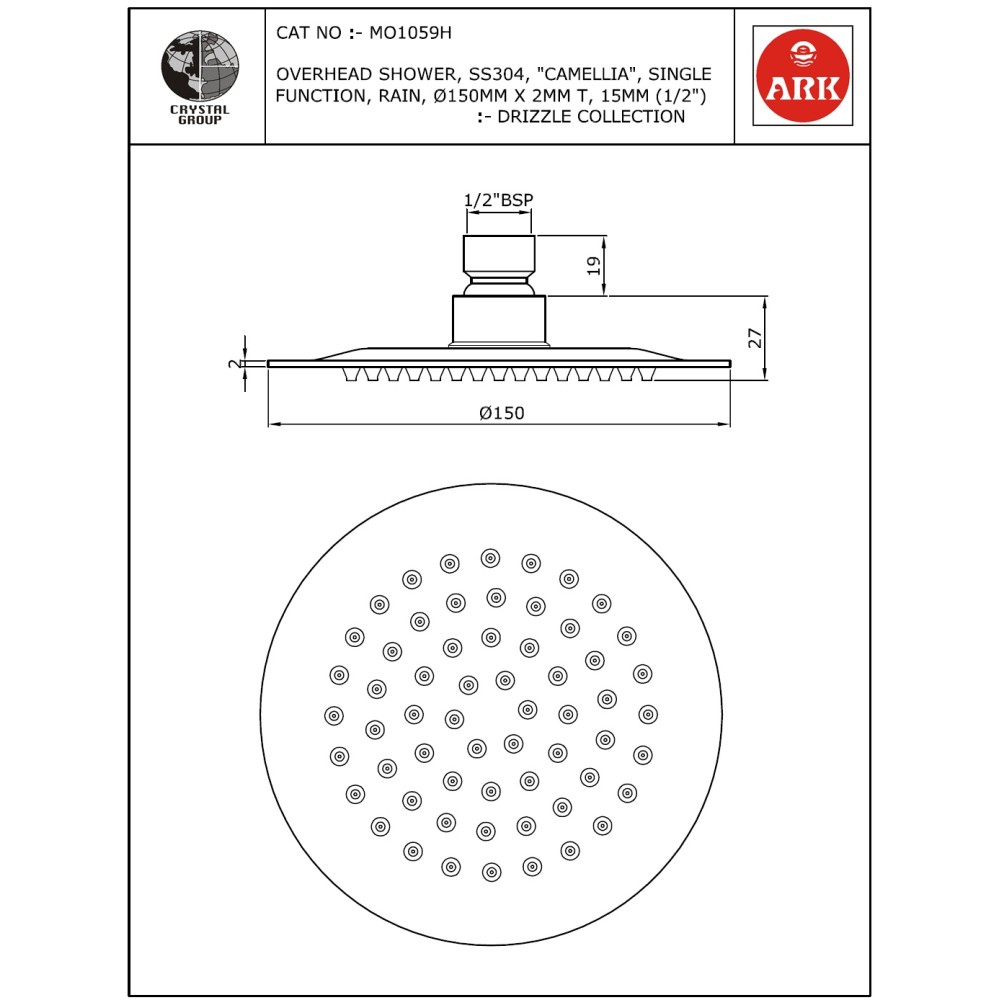 Slimline Shower, Charon