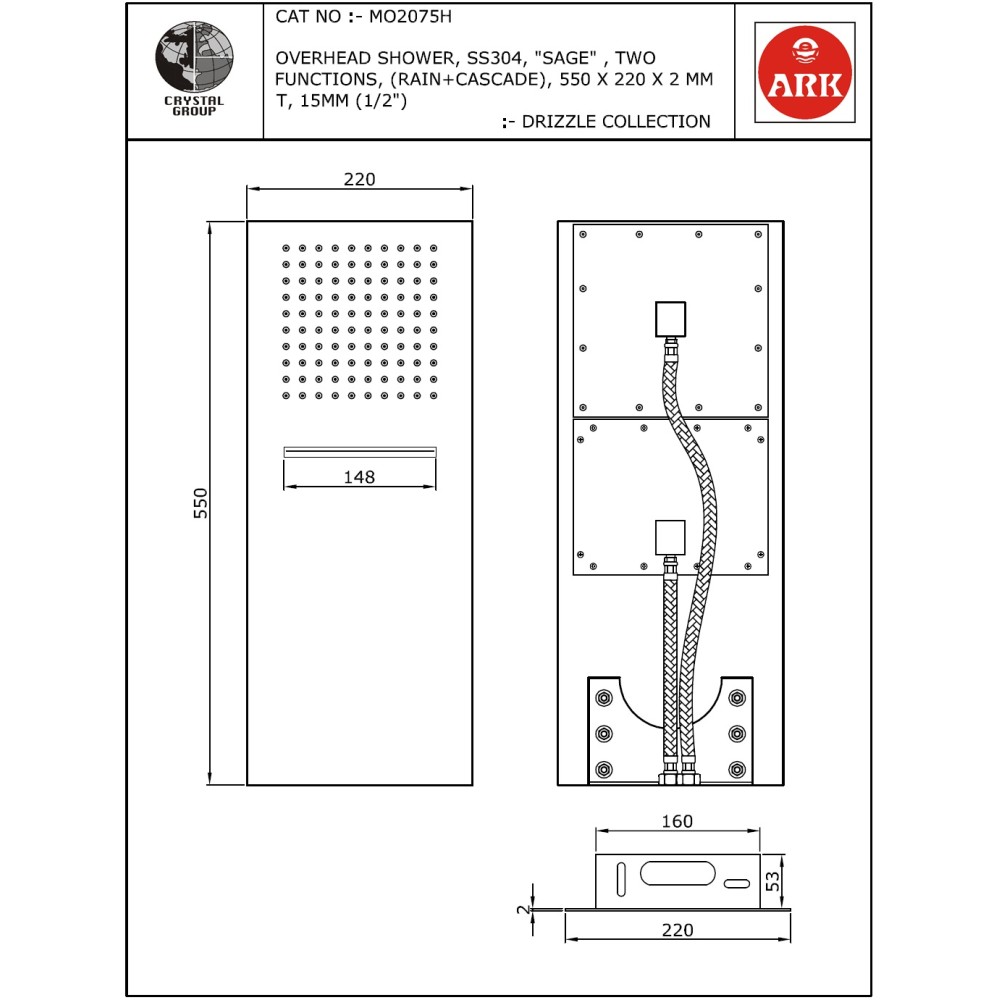 Titanic Shower, Sage
