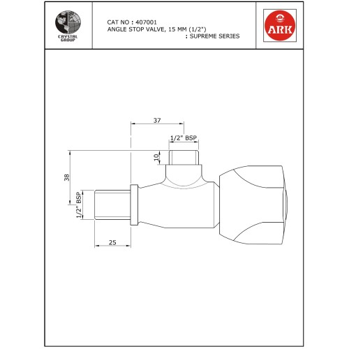 Angle Stop Valve