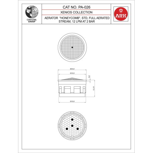 Aerator - Honey Comb STD