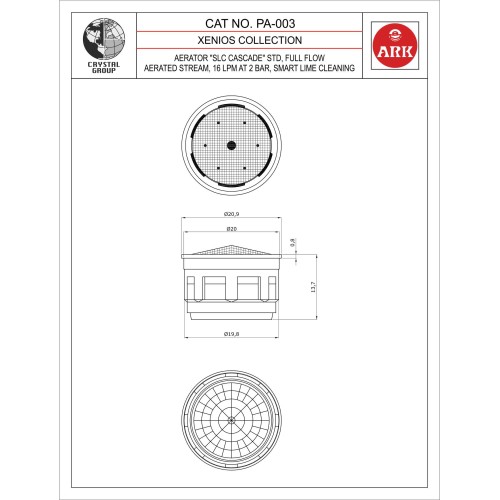Aerator SLC Cascade