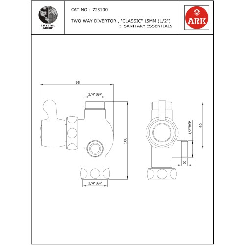 Two Way Divertor
