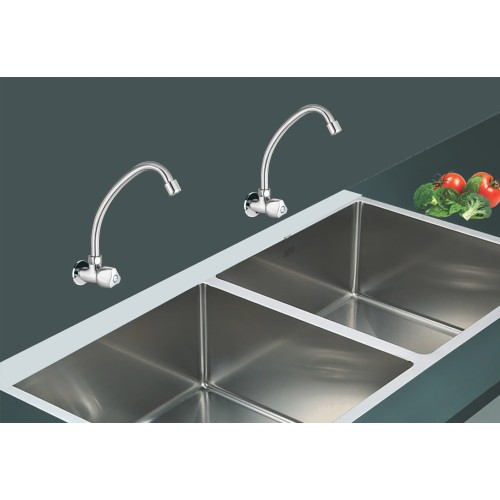 Sink Tap, Swivel FF with Pipe Spout