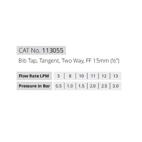 Bib Tap, Tangent, Two Way, FF