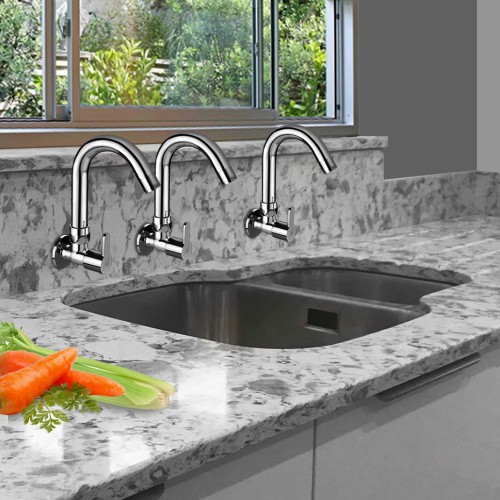 Bib / Sink Tap Swivel with HU Spout, FF