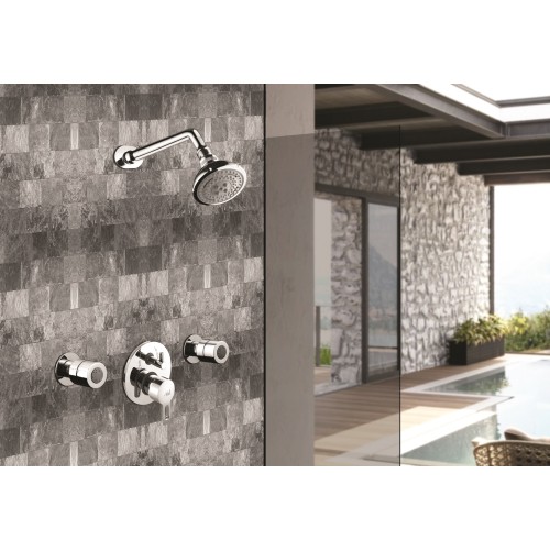 Single Lever Concealed Divertor High Flow, Ø 40mm (Round)