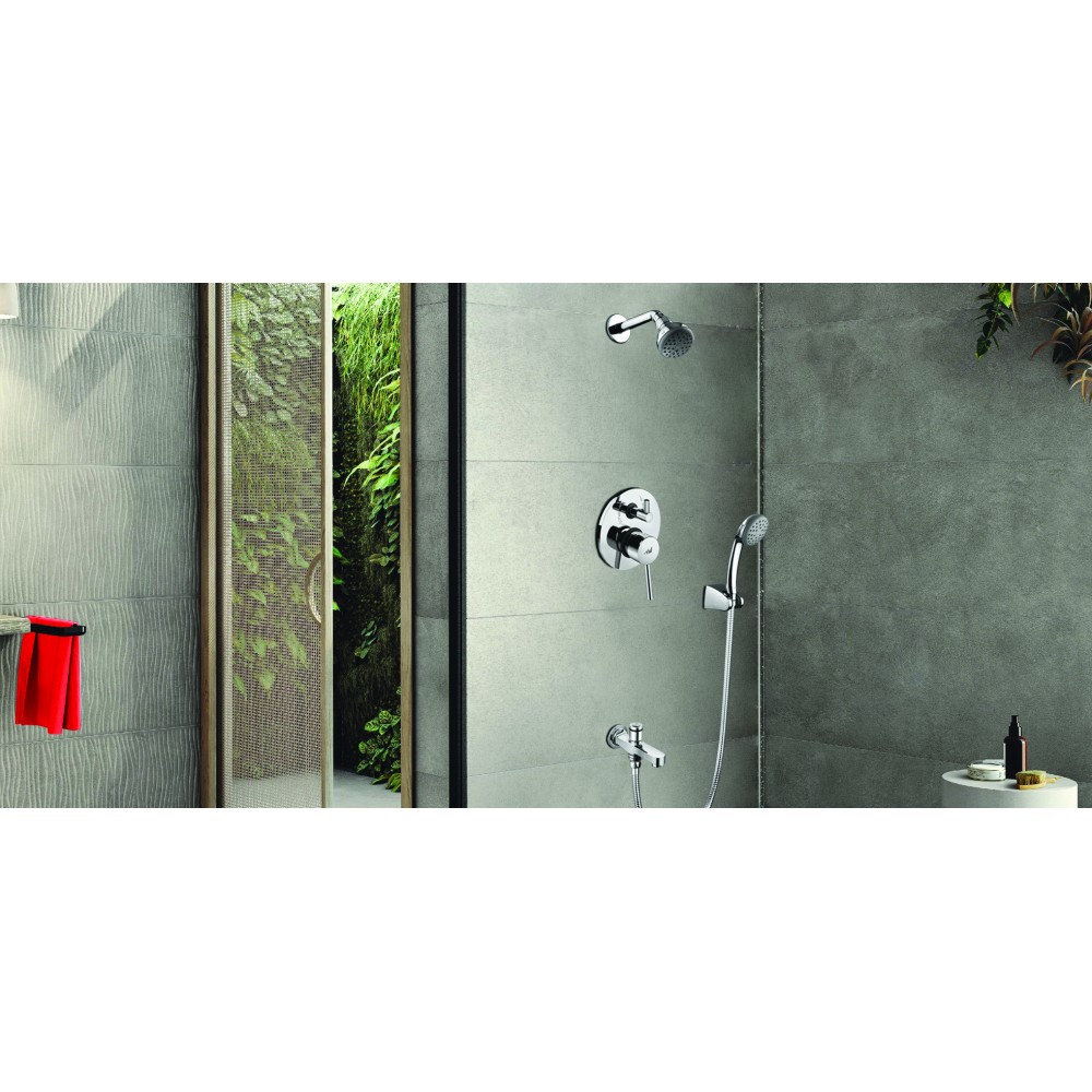Single Lever Concealed High Flow Divertor