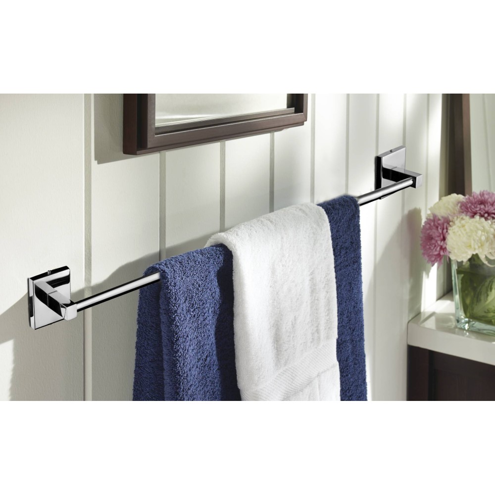 Towel Rod, Slim Cube (24