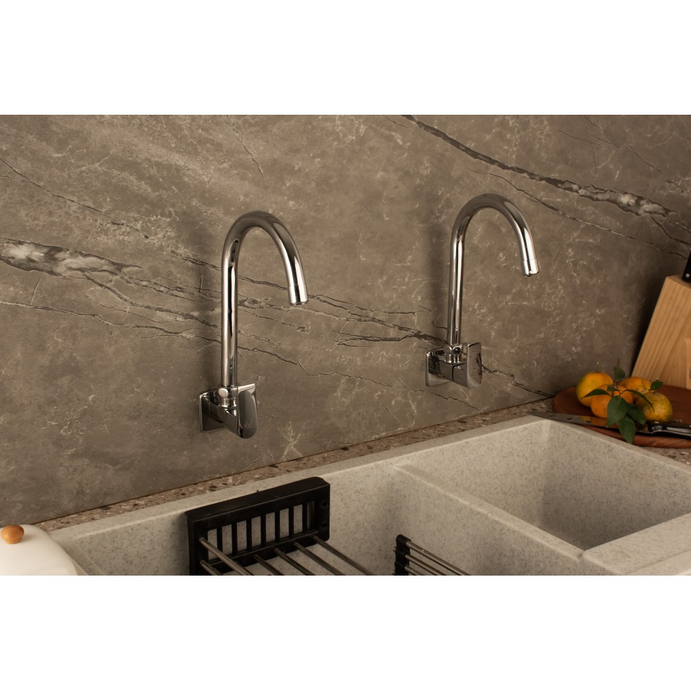 Bib / Sink Tap Swivel with H.U Pipe Spout, Metis
