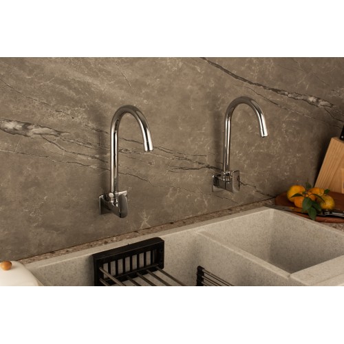 Bib / Sink Tap Swivel with H.U Pipe Spout, Metis