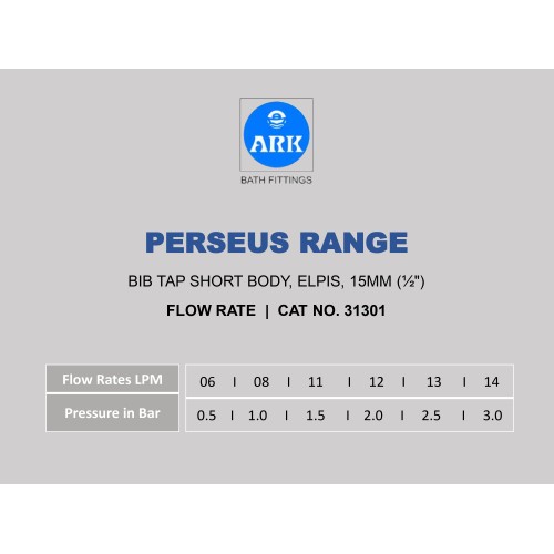 Bib Tap Short Body, Elpis