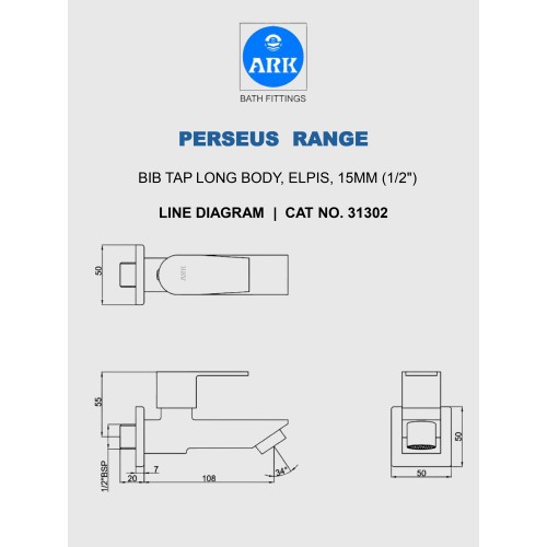 Bib Tap Long Body,  Elpis