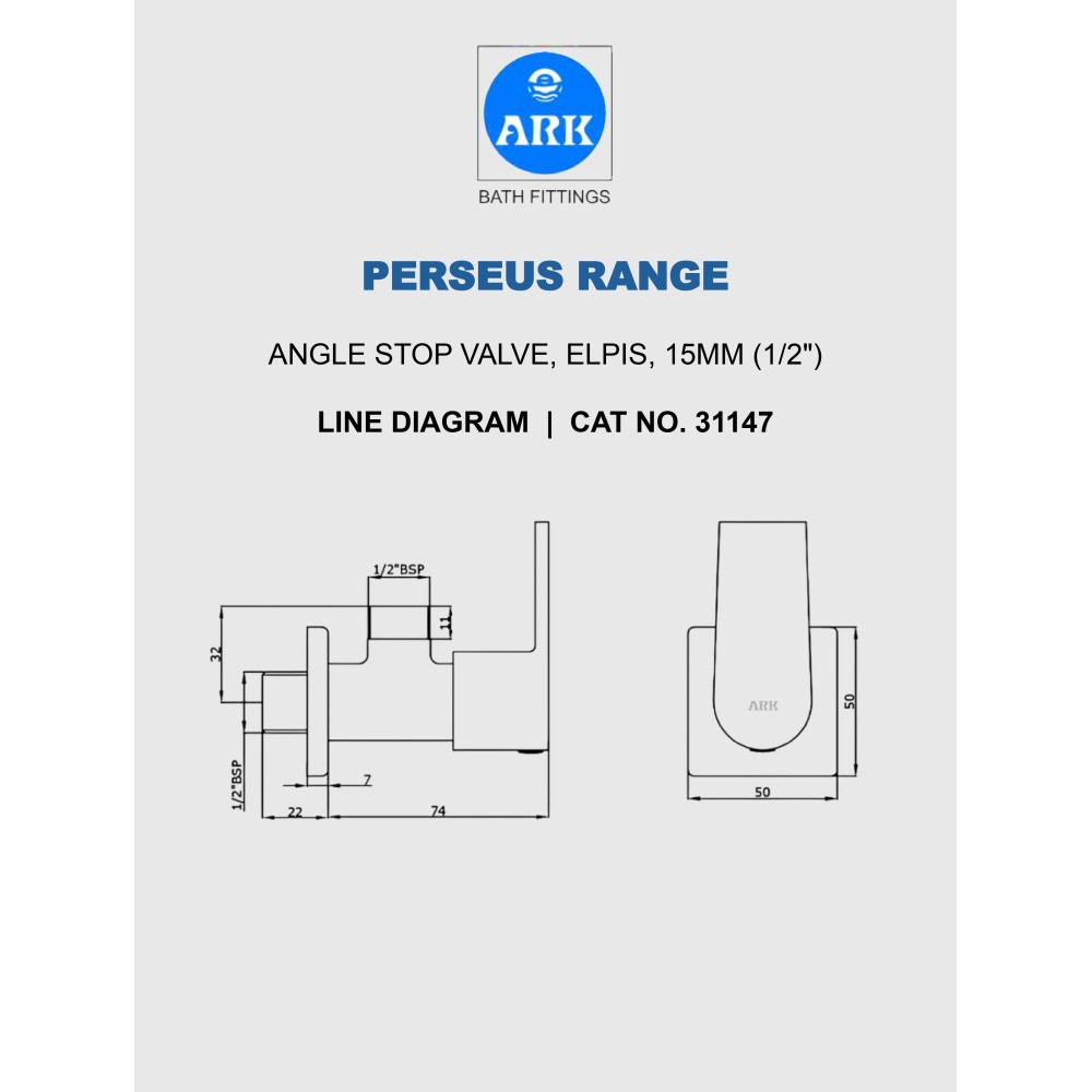 Angle Stop Valve, Elpis
