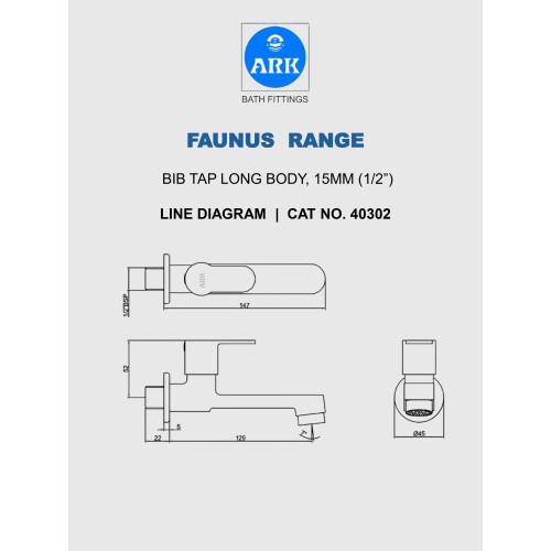 Bib Tap Long Body