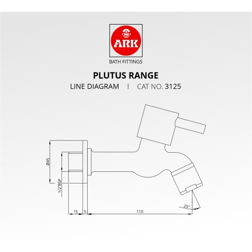 Bib Tap Long Body Foam Flow
