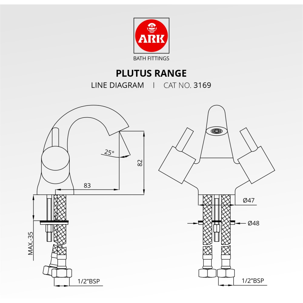 Basin One Hole Mixer