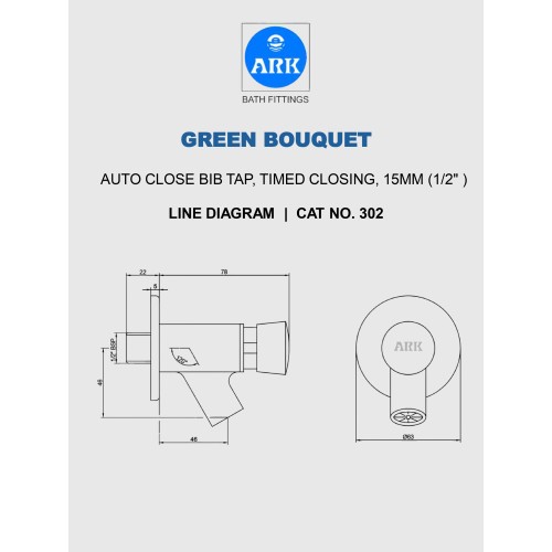 Auto Close Bib Tap