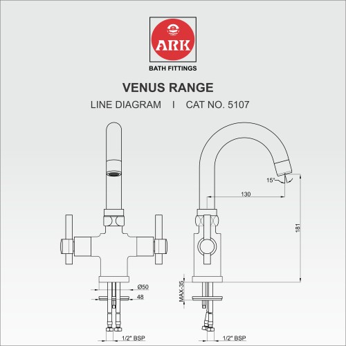 Basin One Hole Mixer