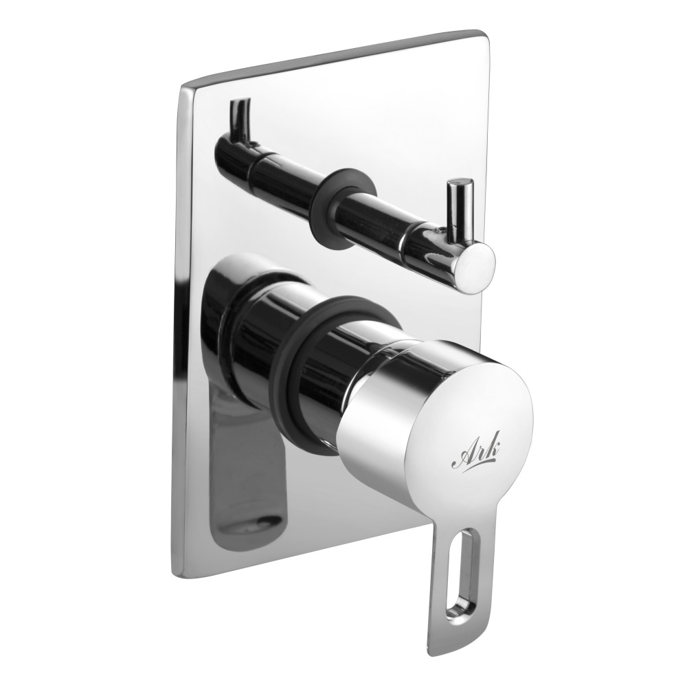Single Lever Concealed Divertor High Flow, Ø 40mm (Rectangle)