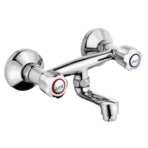Wall Mixer Bath FF with Swivel Spout