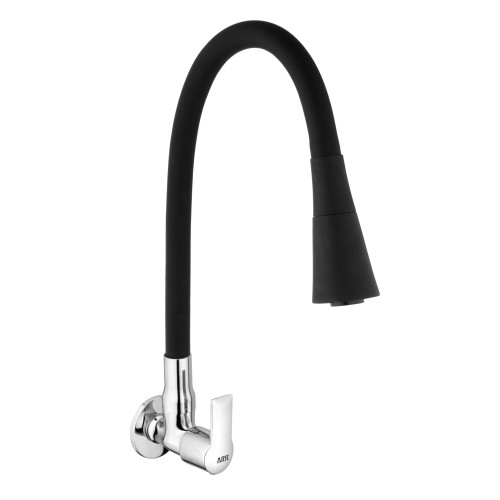 Bib / Sink Tap Swivel with Silicon Flexible Spout 360⁰, Twin Spray(FF+RAIN)