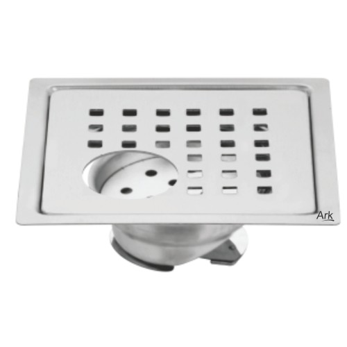 Cockroach Trap Jalli with Side Hole, Square Frame, 