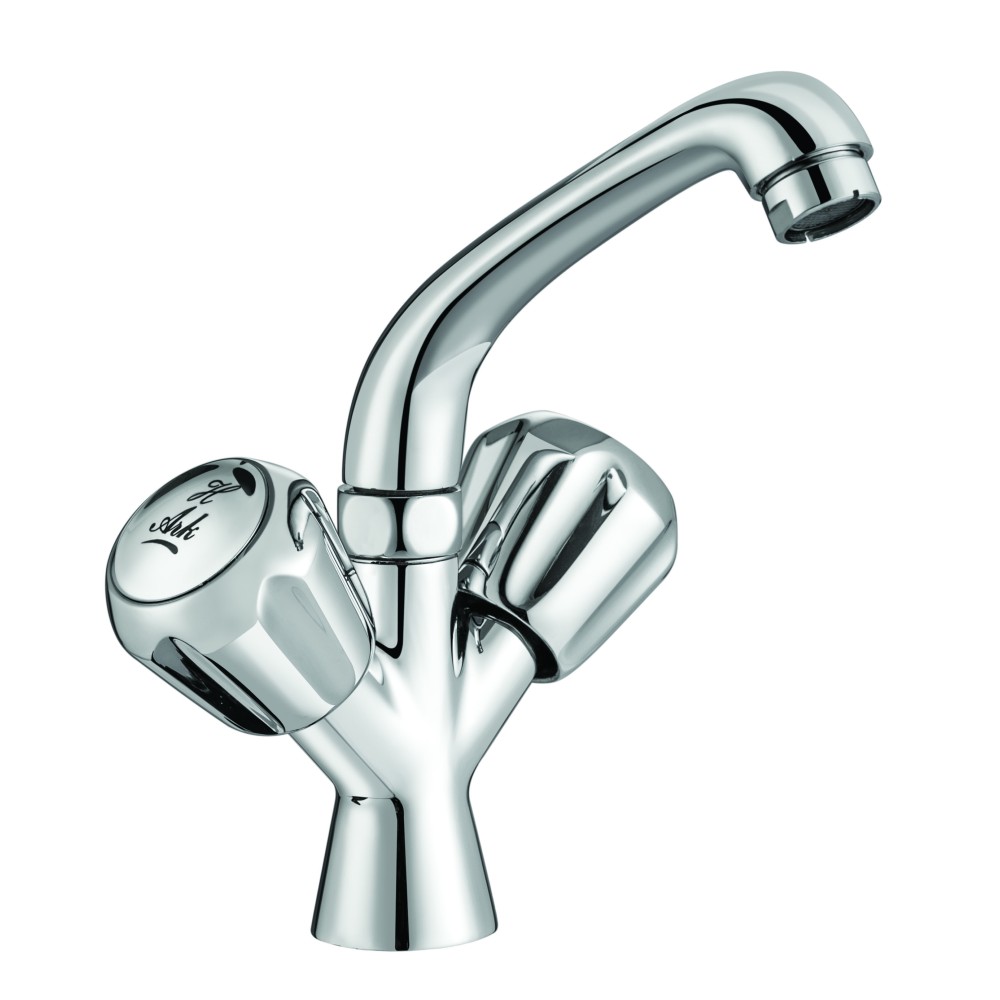 Basin One Hole  Mixer, FF with Swivel Spout