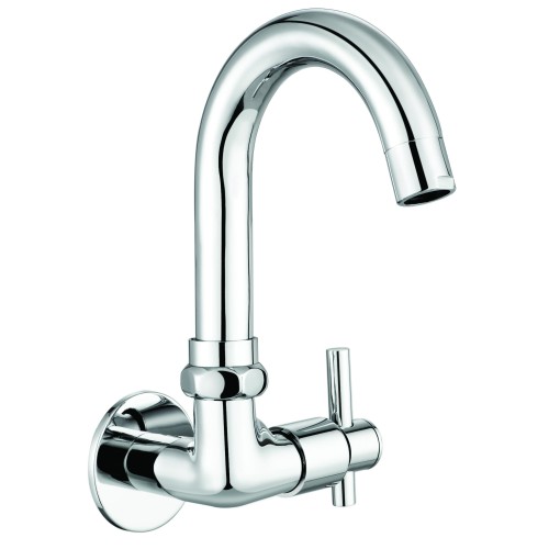 Sink Tap with Swivel Spout, Right Side Handle