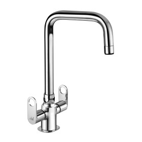 Basin One Hole Mixer Swivel with SQ Spout