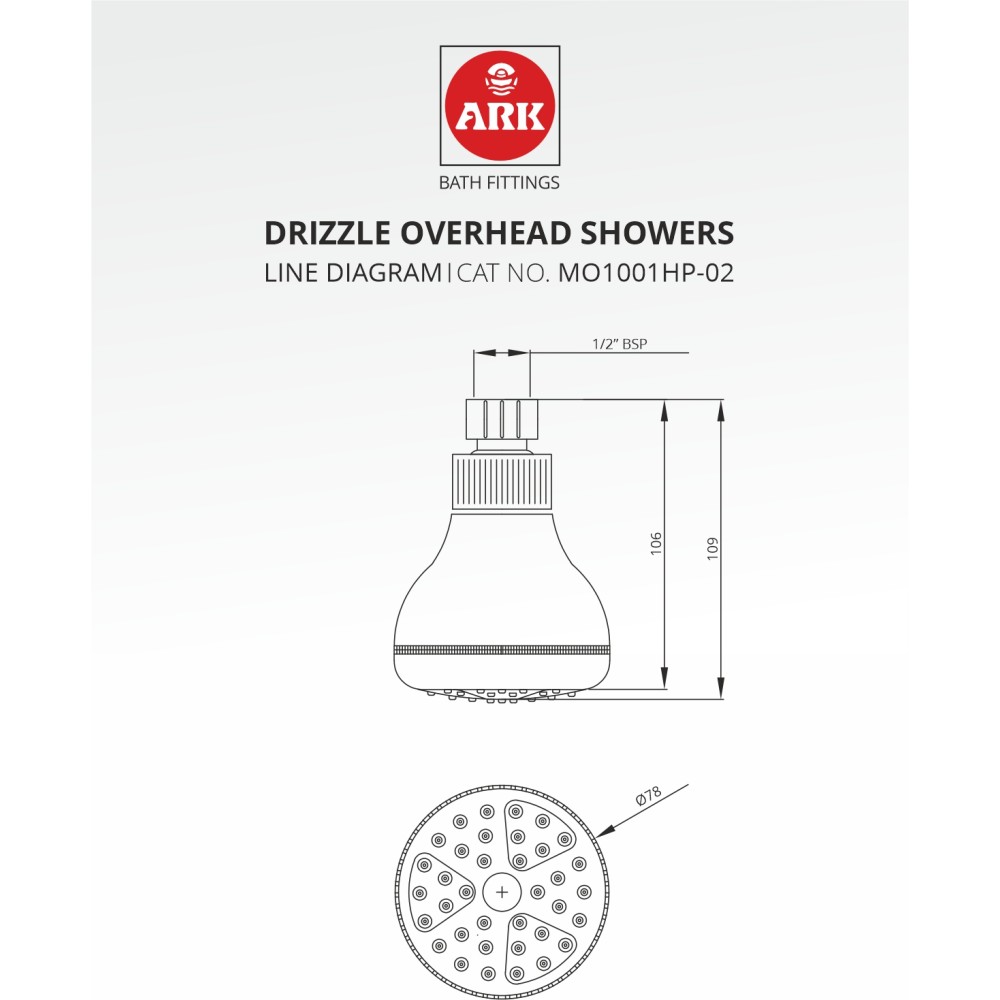 Overhead Shower, Azalea