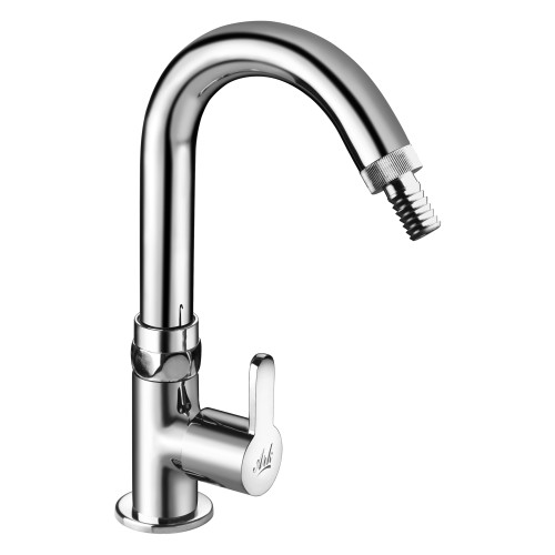 Pillar Tap Swivel with Hose Connection
