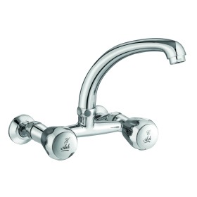 Wall Mixer Sink with Swivel FF, H.H.U Casted Spout