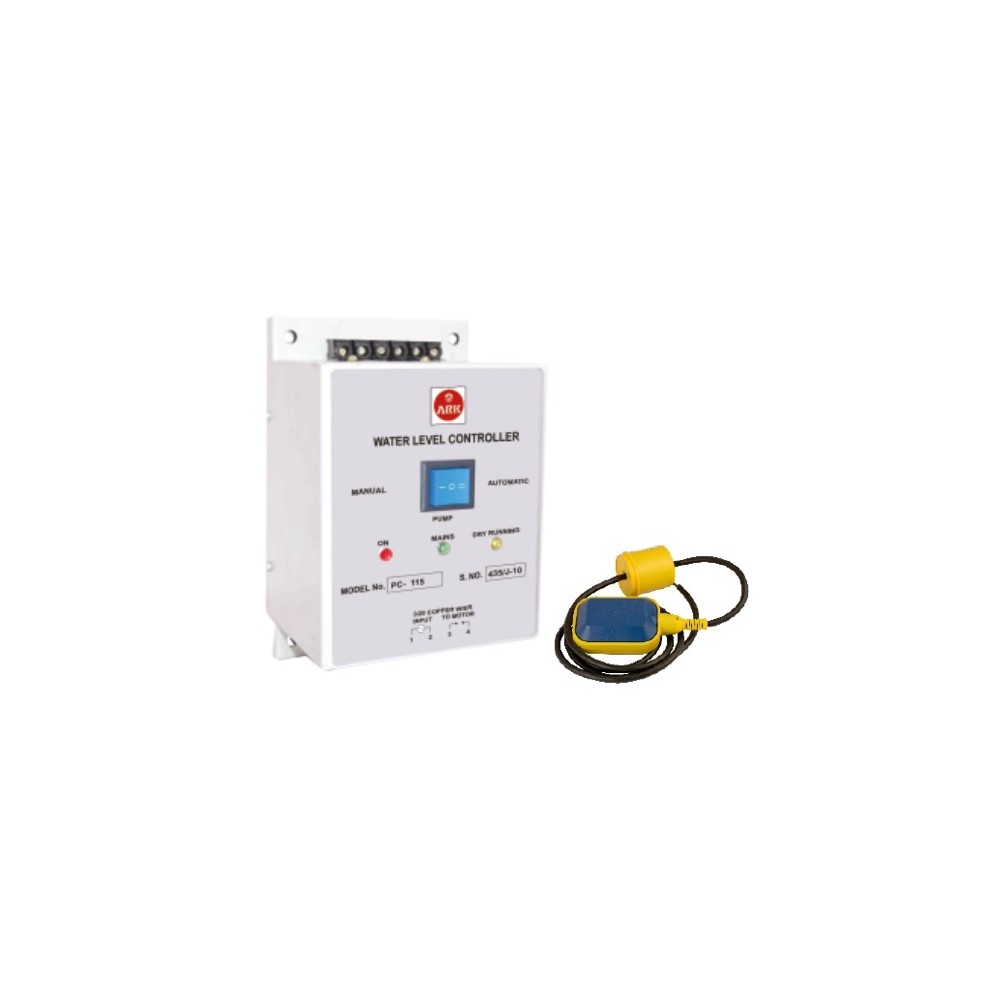 Automatic Water Level Controller, Single Phase, Float Type Sensor (Submersible)