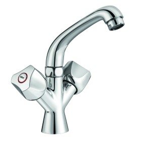 Basin One Hole  Mixer, FF with Swivel Spout