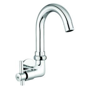 Sink Tap Swivel with Pipe Spout, Left Side Handle