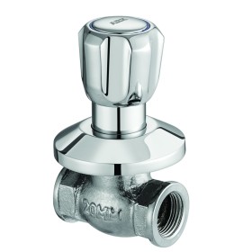 Concealed Stop Valve with Sliding Cap, 3/4