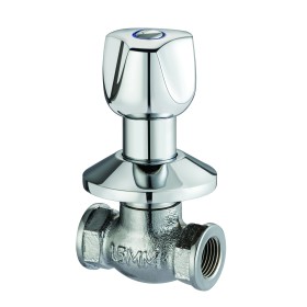 Concealed Stop Valve with Sliding Cap, 1/2