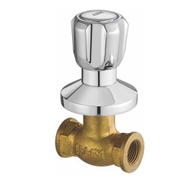 Concealed Stop Valve Extra Long, 1/2