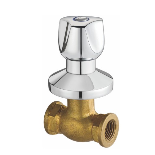 Concealed Stop Valve, Extra Long, 3/4