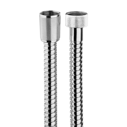 Flexible Hose Double Interlock, Brass,  1/2â€ x 1/2â€ FF conical nut, 150 cm