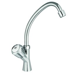 Pillar Tap, Swivel FF with Pipe Spout
