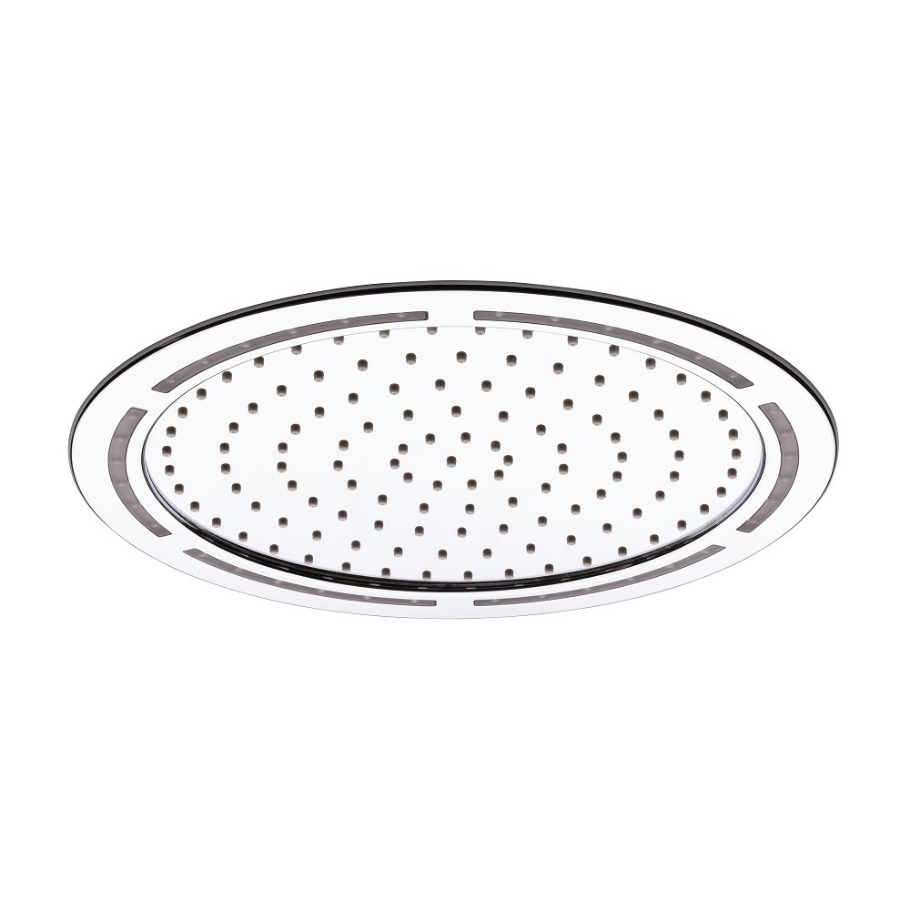 PROTEUS ROUND SHOWER HEAD CHROMOTHERAY Flow controlled to 12 L/min