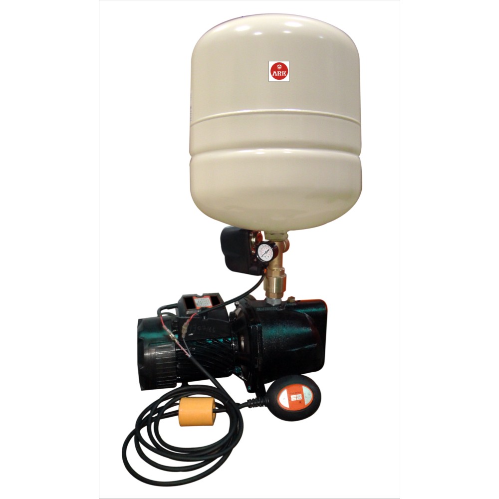 Pressure Booster  Pump 1.0 HP, 24 L Tank, 1-3 Bathrooms