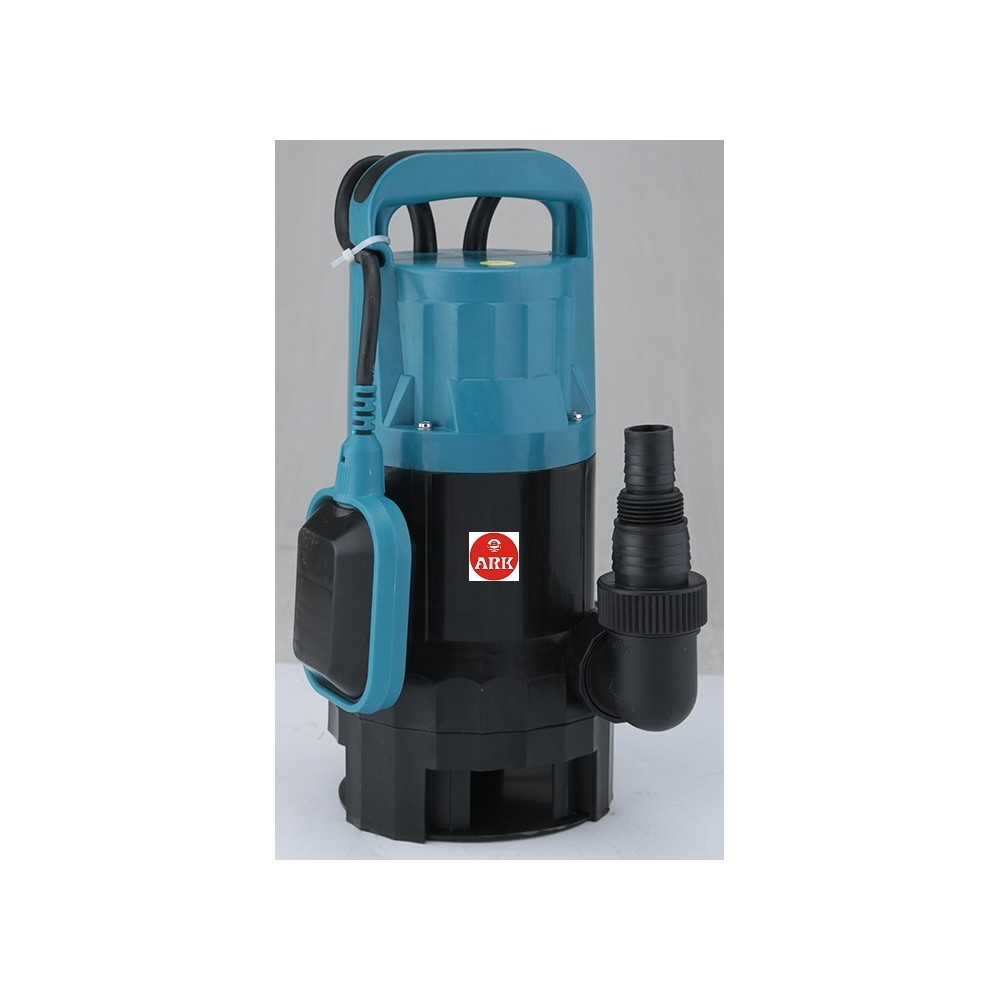 Submersible pump with 0.5 HP motor, maximum head of 6M, maximum discharge of 115LPM pipe size 32mm & with Float Switch for dirty water