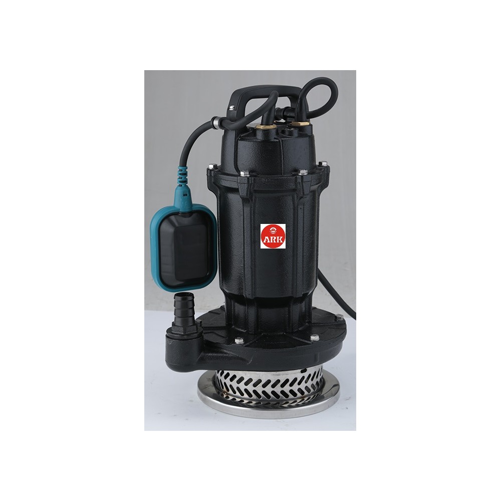 Submersible cast iron pump with 1 HP motor, maximum head of 32M, maximum discharge of 165LPM pipe sizeâ€¦.. & with Float Switch for clear water